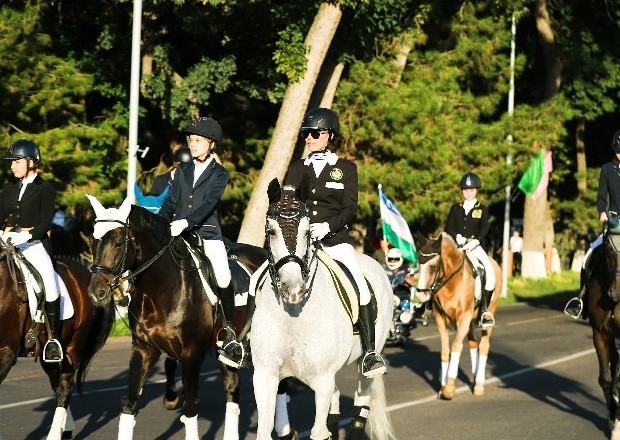 Cavalry parade takes place in Tashkent 3