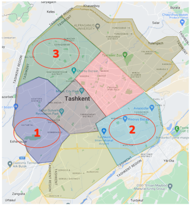 How is the expansion of Finnish e commerce delivery services in Tashkent progressing