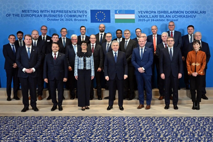 Shavkat Mirziyoyev meets with European business leaders