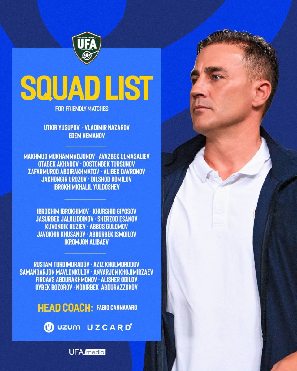 Cannavaro calls up domestic based players for UAE training camp